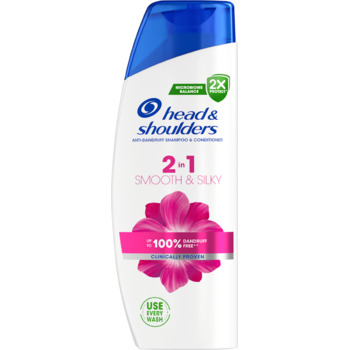 Smooth & Silky 2in1 Anti-Dandruff Shampoo & Conditioner - Šampón proti lupinám 2 v 1